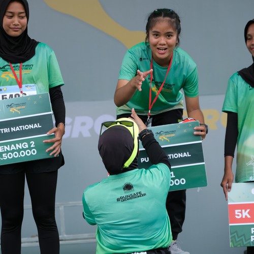 Race photo from ARUTMIN BORNEO RUN 2025