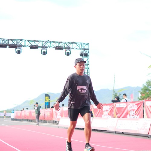 Race photo from KEDIRI HALF MARATHON 2026