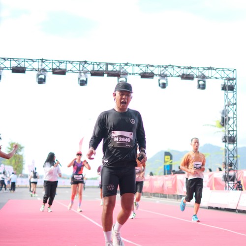 Race photo from KEDIRI HALF MARATHON 2026