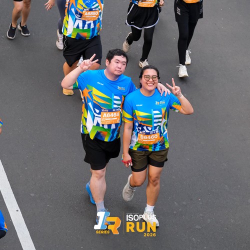 Race photo from ISOPLUS RUN 2026 - JAKARTA