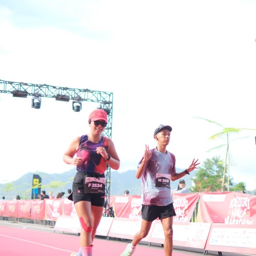 Race photo from KEDIRI HALF MARATHON 2026