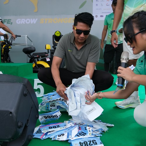 Race photo from ARUTMIN BORNEO RUN 2025