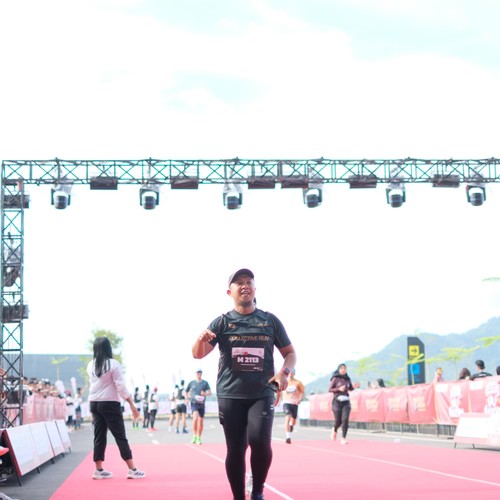 Race photo from KEDIRI HALF MARATHON 2026