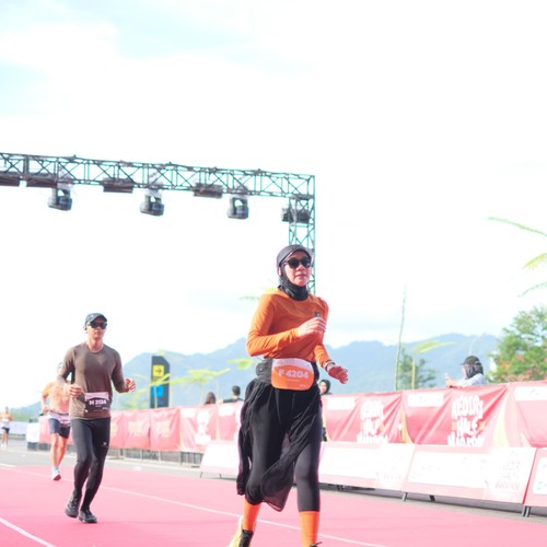 Race photo from KEDIRI HALF MARATHON 2026