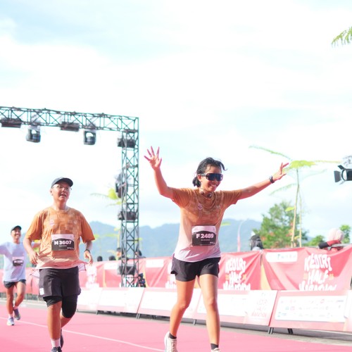 Race photo from KEDIRI HALF MARATHON 2026
