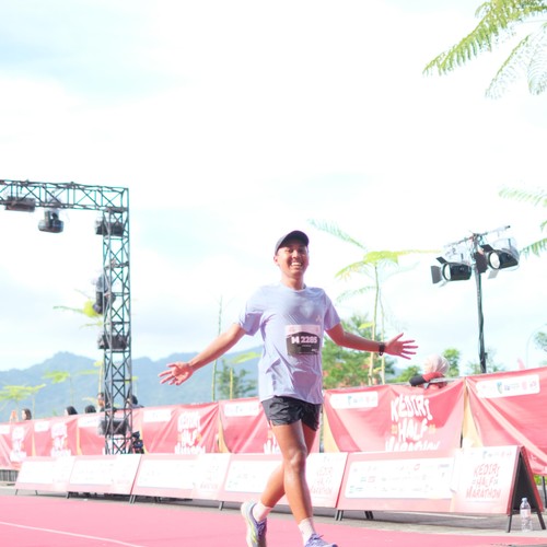 Race photo from KEDIRI HALF MARATHON 2026