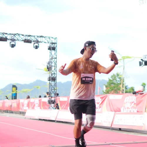 Race photo from KEDIRI HALF MARATHON 2026