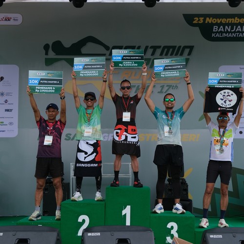 Race photo from ARUTMIN BORNEO RUN 2025