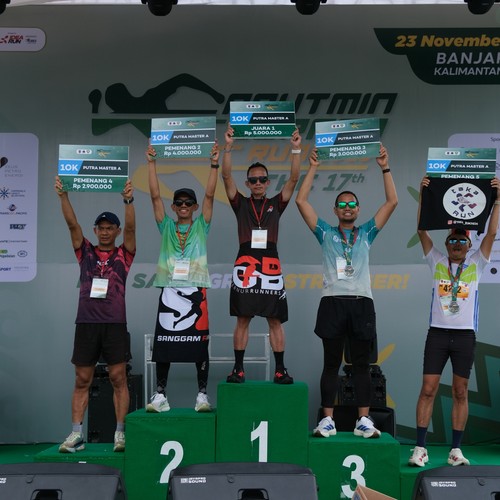 Race photo from ARUTMIN BORNEO RUN 2025