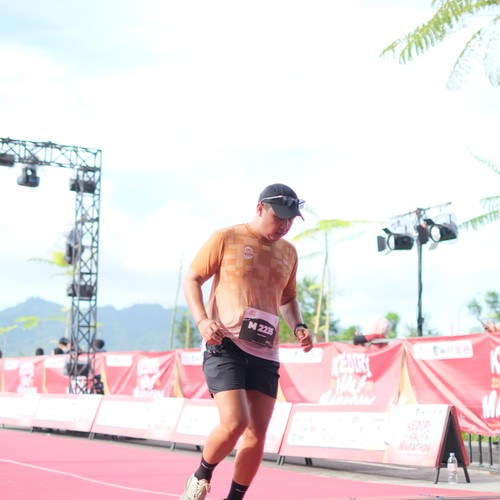 Race photo from KEDIRI HALF MARATHON 2026