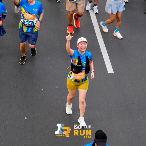 Race photo from ISOPLUS RUN 2026 - JAKARTA