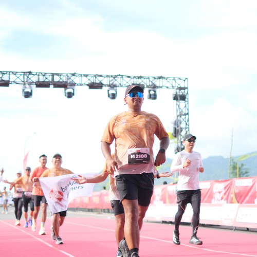 Race photo from KEDIRI HALF MARATHON 2026