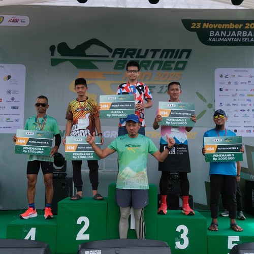 Race photo from ARUTMIN BORNEO RUN 2025