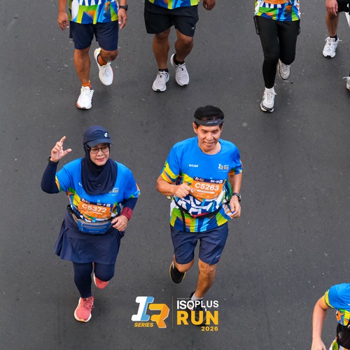 Race photo from ISOPLUS RUN 2026 - JAKARTA