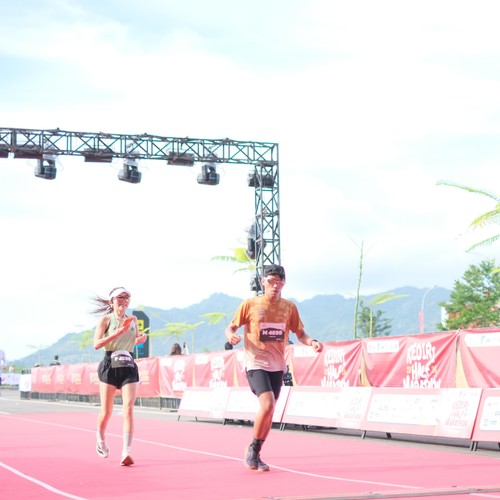Race photo from KEDIRI HALF MARATHON 2026