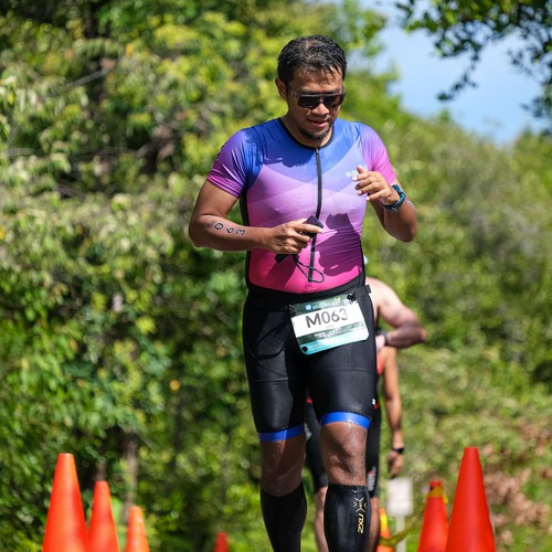 Race photo from Belitung Multisport Festival