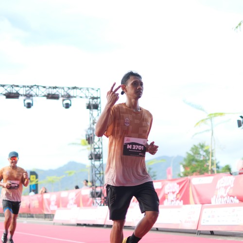 Race photo from KEDIRI HALF MARATHON 2026
