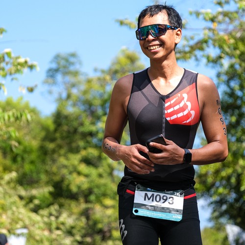 Race photo from Belitung Multisport Festival