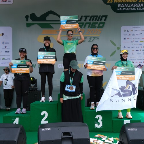 Race photo from ARUTMIN BORNEO RUN 2025