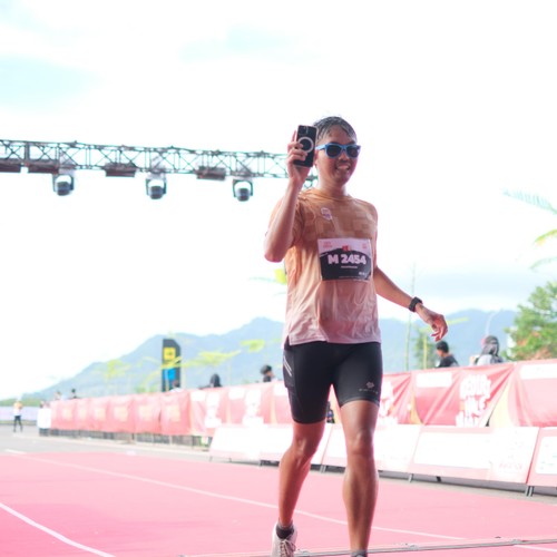 Race photo from KEDIRI HALF MARATHON 2026