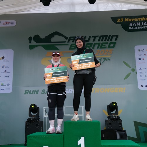 Race photo from ARUTMIN BORNEO RUN 2025