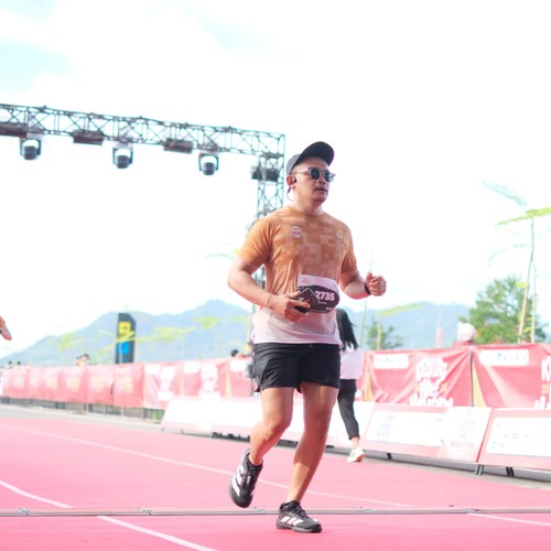 Race photo from KEDIRI HALF MARATHON 2026