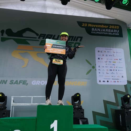 Race photo from ARUTMIN BORNEO RUN 2025