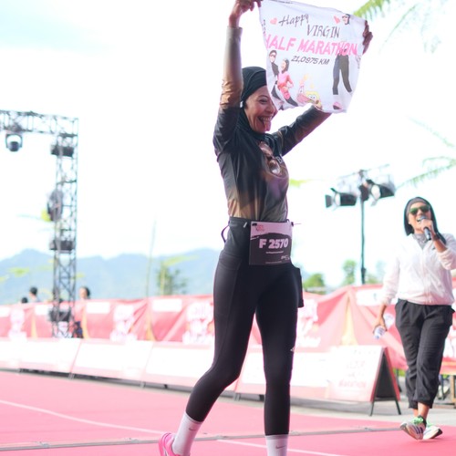 Race photo from KEDIRI HALF MARATHON 2026