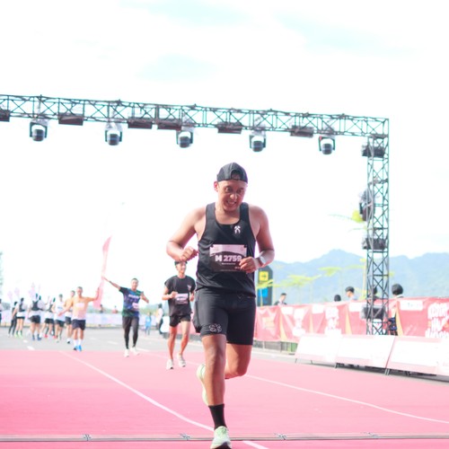 Race photo from KEDIRI HALF MARATHON 2026