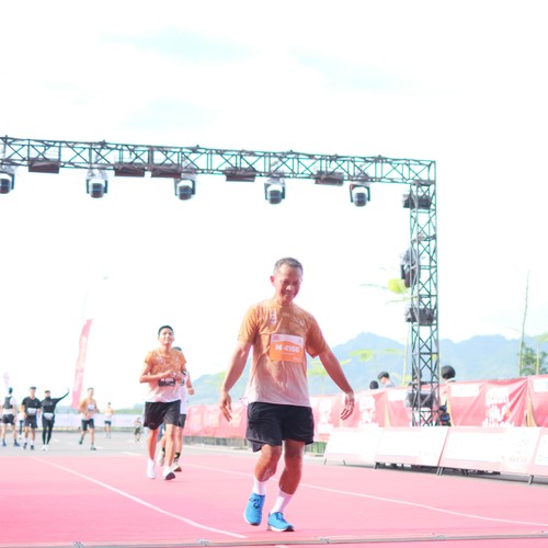 Race photo from KEDIRI HALF MARATHON 2026