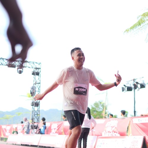 Race photo from KEDIRI HALF MARATHON 2026