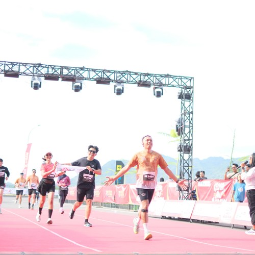 Race photo from KEDIRI HALF MARATHON 2026