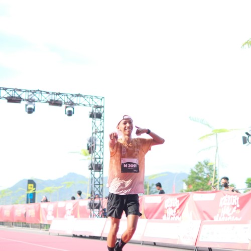 Race photo from KEDIRI HALF MARATHON 2026