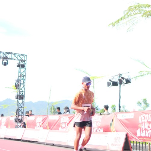 Race photo from KEDIRI HALF MARATHON 2026