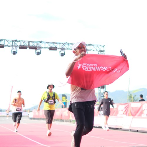Race photo from KEDIRI HALF MARATHON 2026