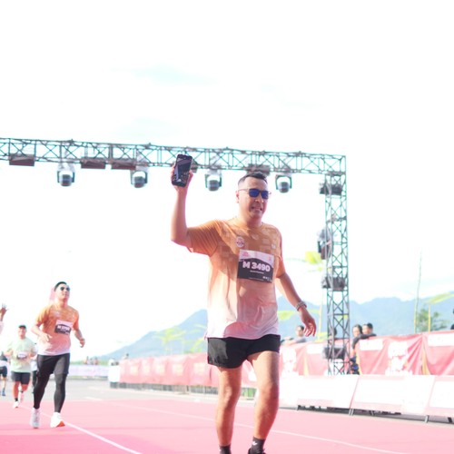 Race photo from KEDIRI HALF MARATHON 2026