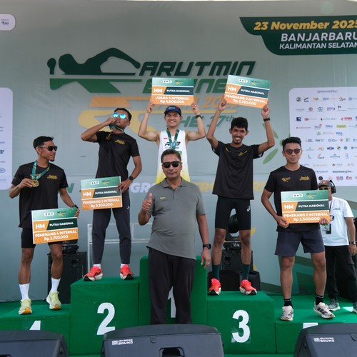 Race photo from ARUTMIN BORNEO RUN 2025