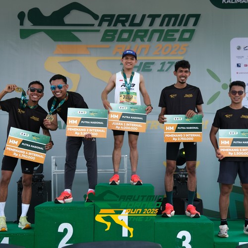 Race photo from ARUTMIN BORNEO RUN 2025
