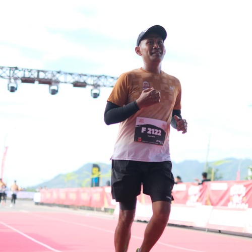 Race photo from KEDIRI HALF MARATHON 2026