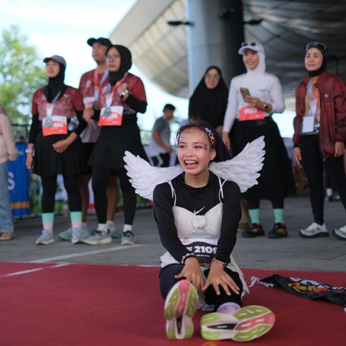 Race photo from KEDIRI HALF MARATHON 2026