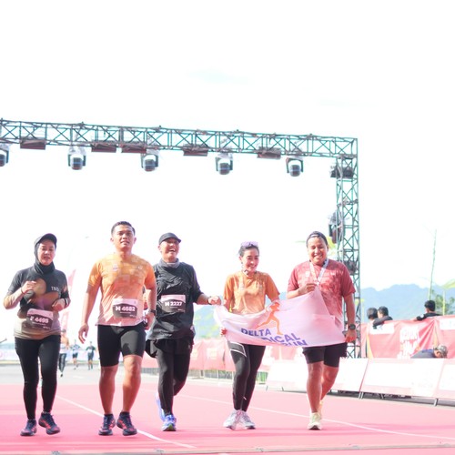 Race photo from KEDIRI HALF MARATHON 2026
