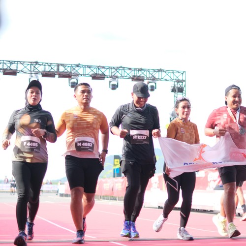 Race photo from KEDIRI HALF MARATHON 2026