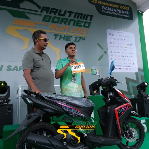 Race photo from ARUTMIN BORNEO RUN 2025