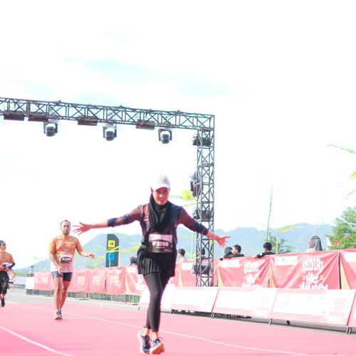 Race photo from KEDIRI HALF MARATHON 2026