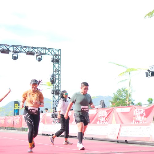 Race photo from KEDIRI HALF MARATHON 2026
