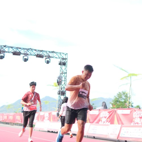 Race photo from KEDIRI HALF MARATHON 2026