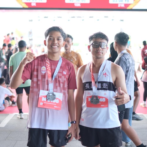 Race photo from KEDIRI HALF MARATHON 2026