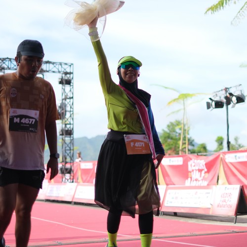 Race photo from KEDIRI HALF MARATHON 2026