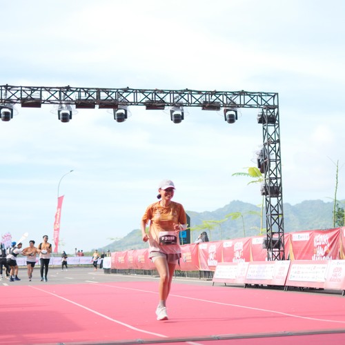 Race photo from KEDIRI HALF MARATHON 2026