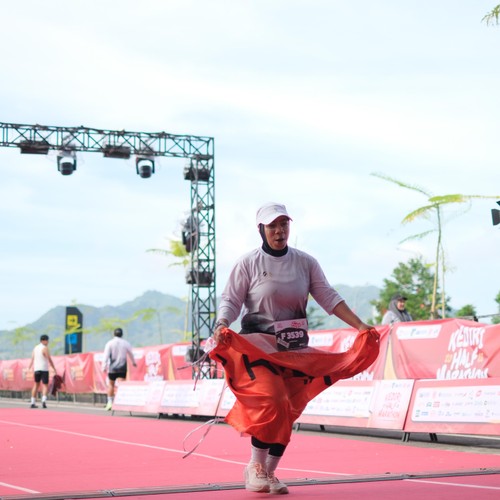 Race photo from KEDIRI HALF MARATHON 2026